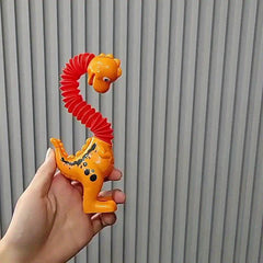 Creative Decompression Telescopic Tube Dinosaur DIY Giraffe Toy