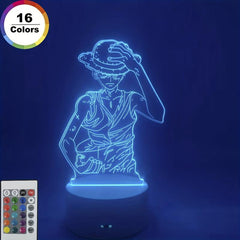 Anime 3D LED Lamp Night Lamp Touch Light Toy for Children