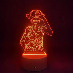 Anime 3D LED Lamp Night Lamp Touch Light Toy for Children
