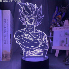 Anime 3D Led Night Light Table Lamp Children Bed Room Decor