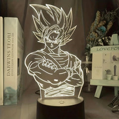 Anime 3D Led Night Light Table Lamp Children Bed Room Decor