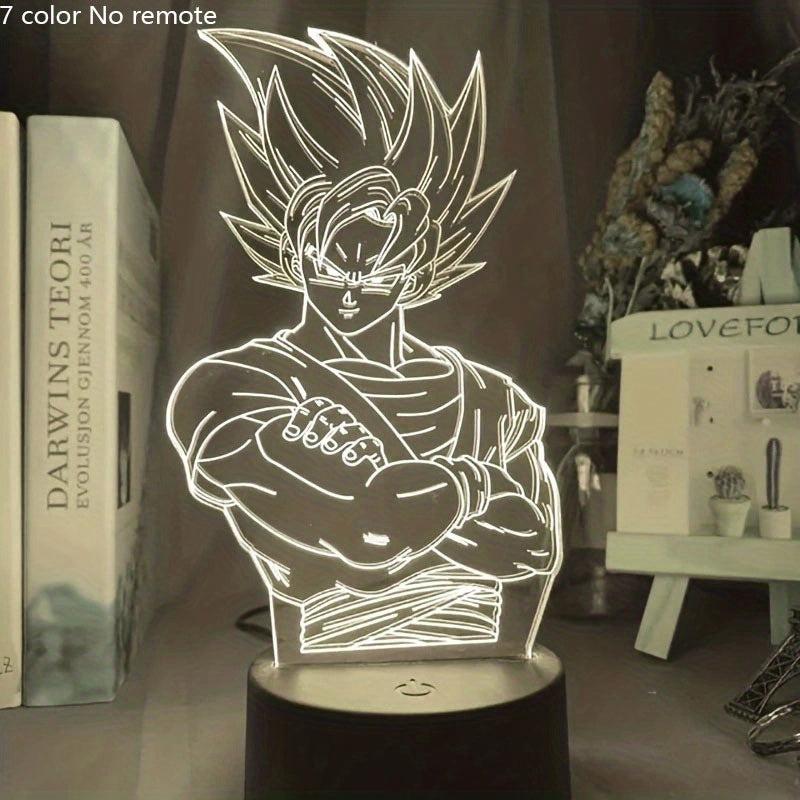 Anime 3D Led Night Light Table Lamp Children Bed Room Decor