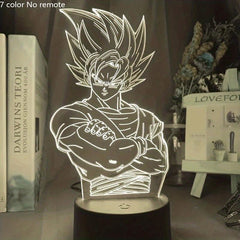Anime 3D Led Night Light Table Lamp Children Bed Room Decor