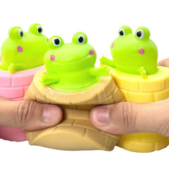 Educational Frog Squeeze Toy for Kids Anxiety Relief Fun