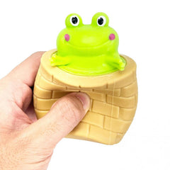 Educational Frog Squeeze Toy for Kids Anxiety Relief Fun