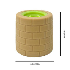 Educational Frog Squeeze Toy for Kids Anxiety Relief Fun