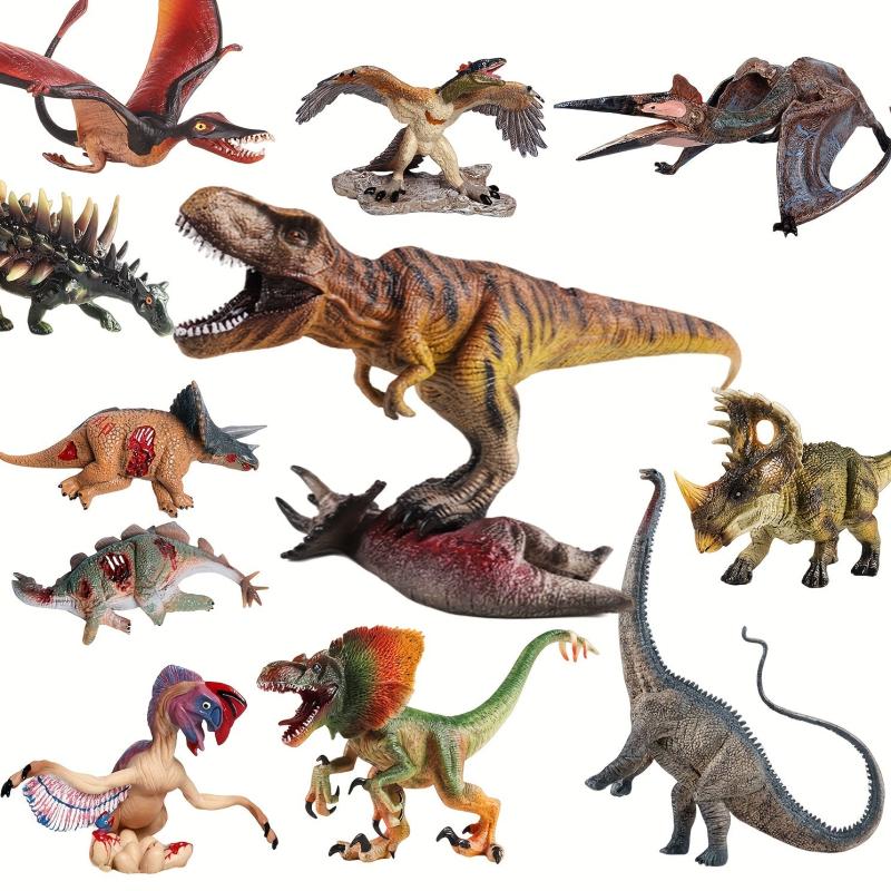 Jurassic Adventure Dinosaur Figures for Kids