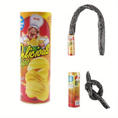 Funny Potato Chip Snake Bucket Prank Toys