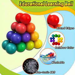 Preschool Puzzle Bead Stress Ball - 3D Magic Ball Toy