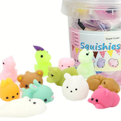 Barrel Squishies Rubber Decompression Toy For Kids Toddlers