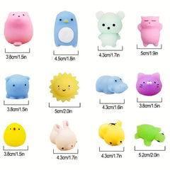 Barrel Squishies Rubber Decompression Toy For Kids Toddlers