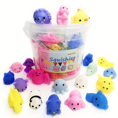 Barrel Squishies Rubber Decompression Toy For Kids Toddlers