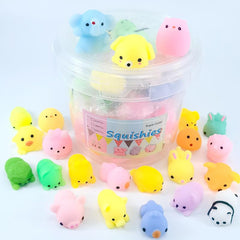 Barrel Squishies Rubber Decompression Toy For Kids Toddlers