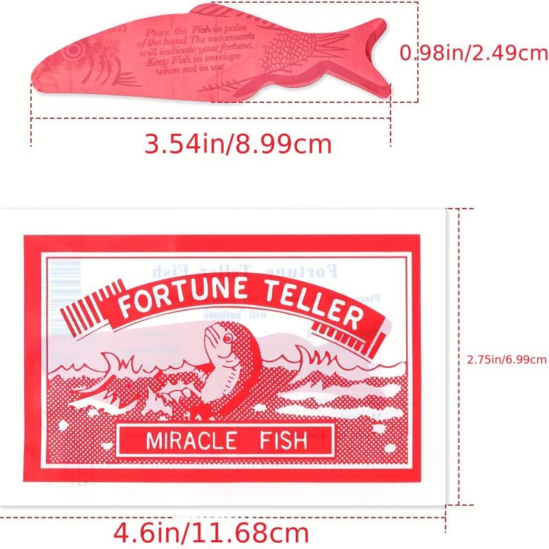 Magic Fortune Teller Fish Party Toy - Fun for Kids and Adults