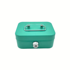 Kids Piggy Bank With Key Storage Box Coin Box