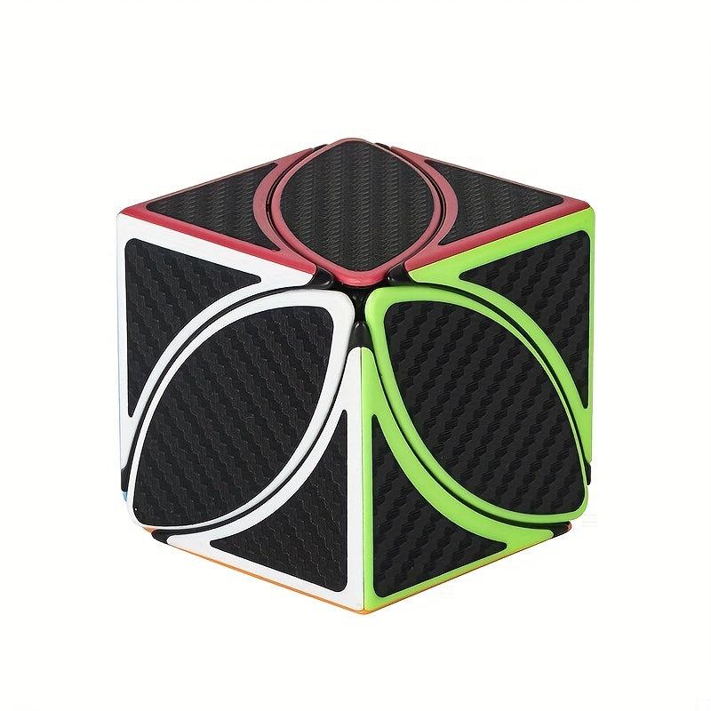Cube Carbon Fiber Maple Leaf Smooth Puzzle Toy