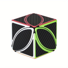 Cube Carbon Fiber Maple Leaf Smooth Puzzle Toy