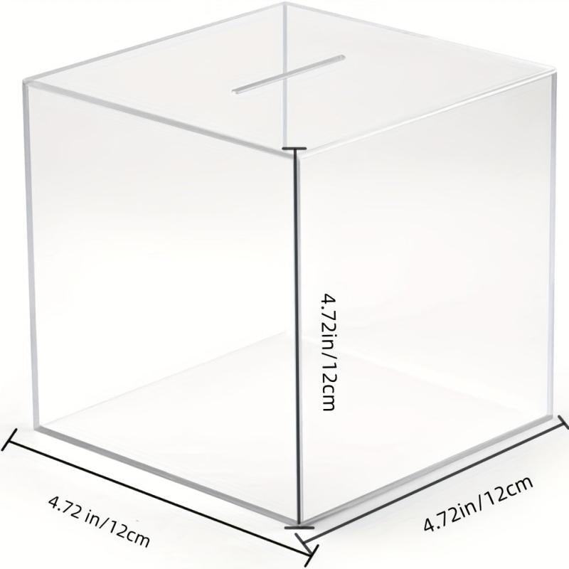 Acrylic Piggy Bank for Adults and Kids