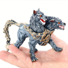 Greek Mythology Two-Headed Cerberus Statue Legendary Beast Of Hell
