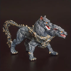 Greek Mythology Two-Headed Cerberus Statue Legendary Beast Of Hell