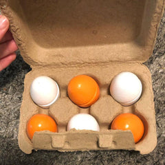 Wooden Artificial Eggs DIY Toy Set for Children