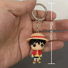 Cartoon Character Keychain Anime Figure Model Toys for Kids and Adults