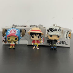 Cartoon Character Keychain Anime Figure Model Toys for Kids and Adults