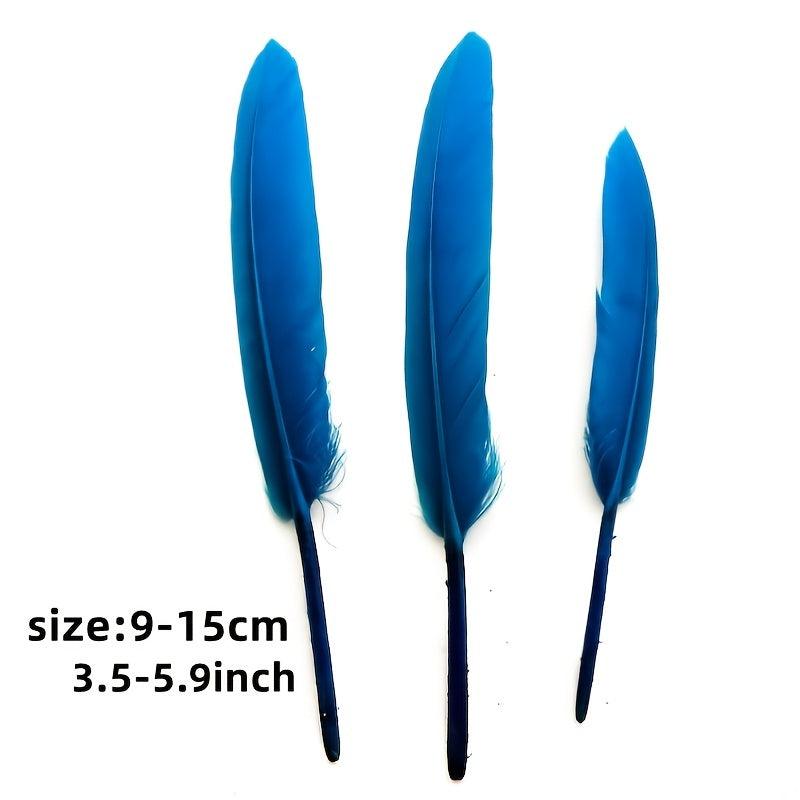 240 PCS Natural Feathers DIY Crafts 12 Colors 20pcs Per Pack