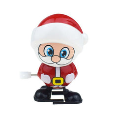 Clockwork Santa Snowman Toy Christmas Gift Desktop Decoration Kids Party Toy