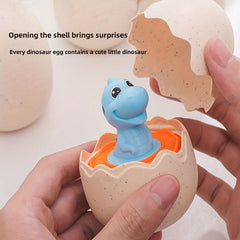 Dino Egg Toy Car for Kids - Interactive Dinosaur Hatch and Race Playset