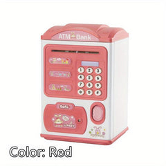 Fingerprint Deposit Box ATM Toy for Kids