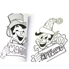 Comedy Magic Coloring Book for Kids