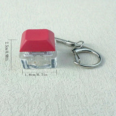 Keyboard Fidget Keychain Stress Relief Toys for Adults and Kids