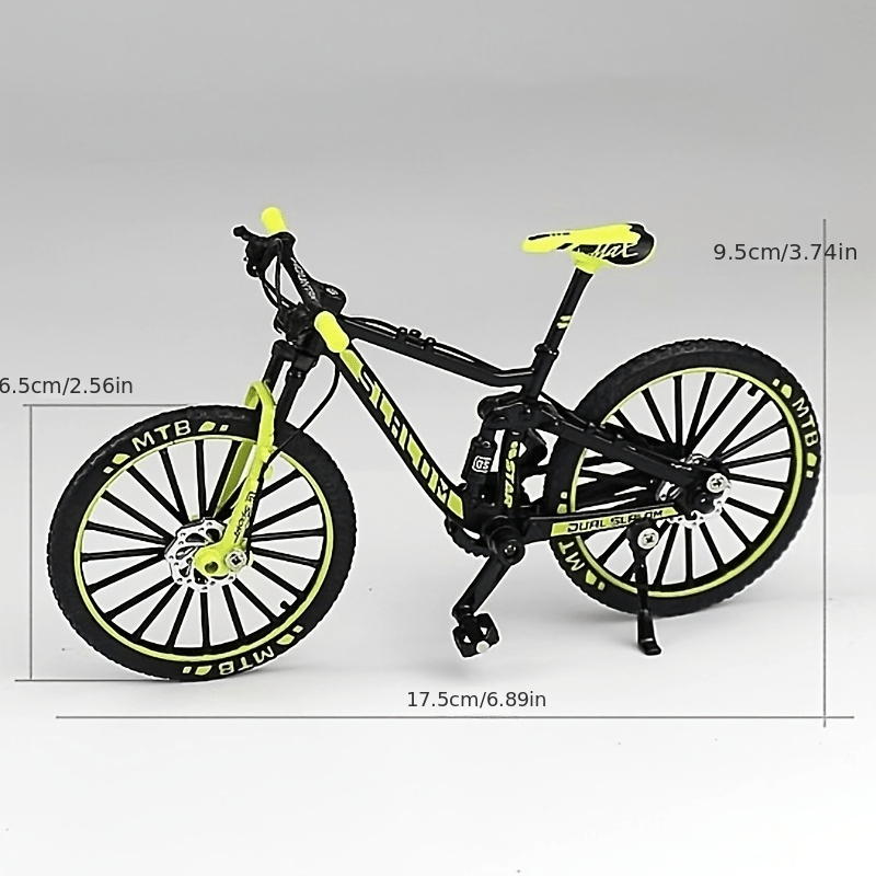 Mini 1:10 Alloy Bike Scale Model Desktop Ornament Toy