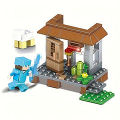 Build Your Own Village World 10 16 Cm Building Block Set