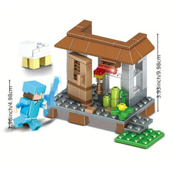 Build Your Own Village World 10 16 Cm Building Block Set