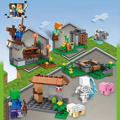 Build Your Own Village World 10 16 Cm Building Block Set