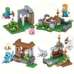 Build Your Own Village World 10 16 Cm Building Block Set