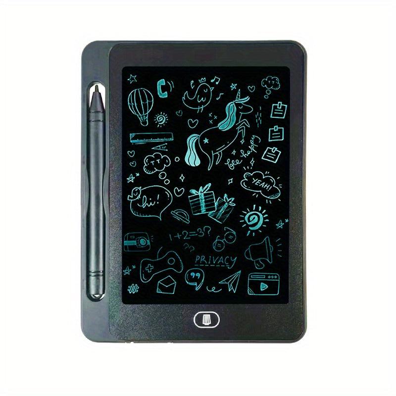 LCD Writing Board 16.51cm Monochrome Screen for Kids