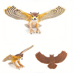 Wild Animal Owl and Eagle Flying Bird Interactive Toy