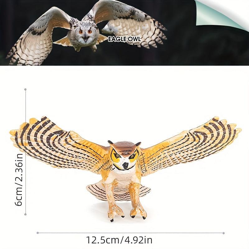 Wild Animal Owl and Eagle Flying Bird Interactive Toy