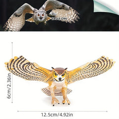 Wild Animal Owl and Eagle Flying Bird Interactive Toy