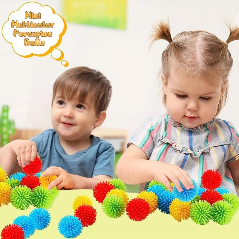 10pcs Spiky Hedge Balls Sensory Fidget Toys