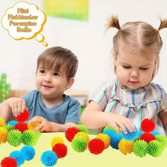 10pcs Spiky Hedge Balls Sensory Fidget Toys