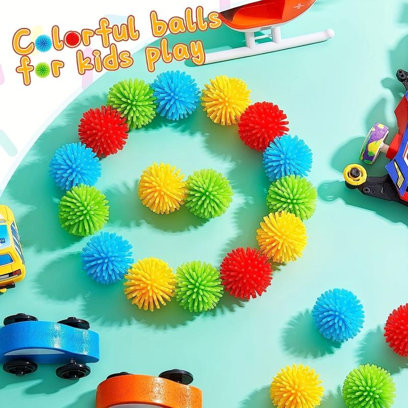 10pcs Spiky Hedge Balls Sensory Fidget Toys