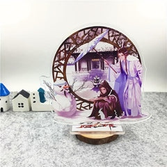 Anime Acrylic Stands Wei Wuxian Lan Wangji Figure Model Plate Holder