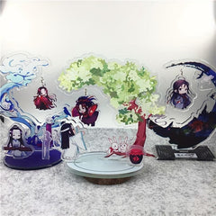 Anime Acrylic Stands Wei Wuxian Lan Wangji Figure Model Plate Holder