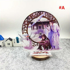 Anime Acrylic Stands Wei Wuxian Lan Wangji Figure Model Plate Holder