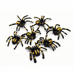 Simulated Spider Toy Small Flower Spider Scary Crawling Insect Spider Model