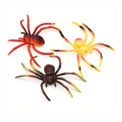 Simulated Spider Toy Small Flower Spider Scary Crawling Insect Spider Model